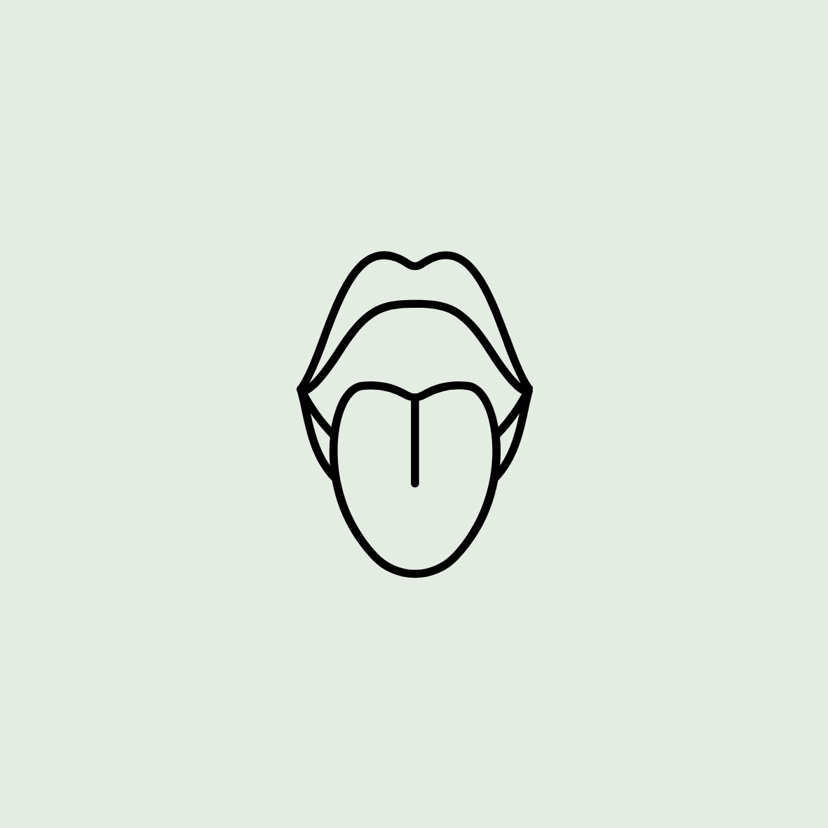 tongue thrust mouth lips icon orofacial myofunctional disorder omd